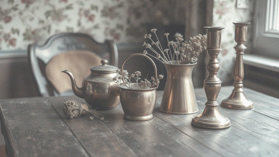W jaki sposób miedź pasuje do stylów retro i vintage?