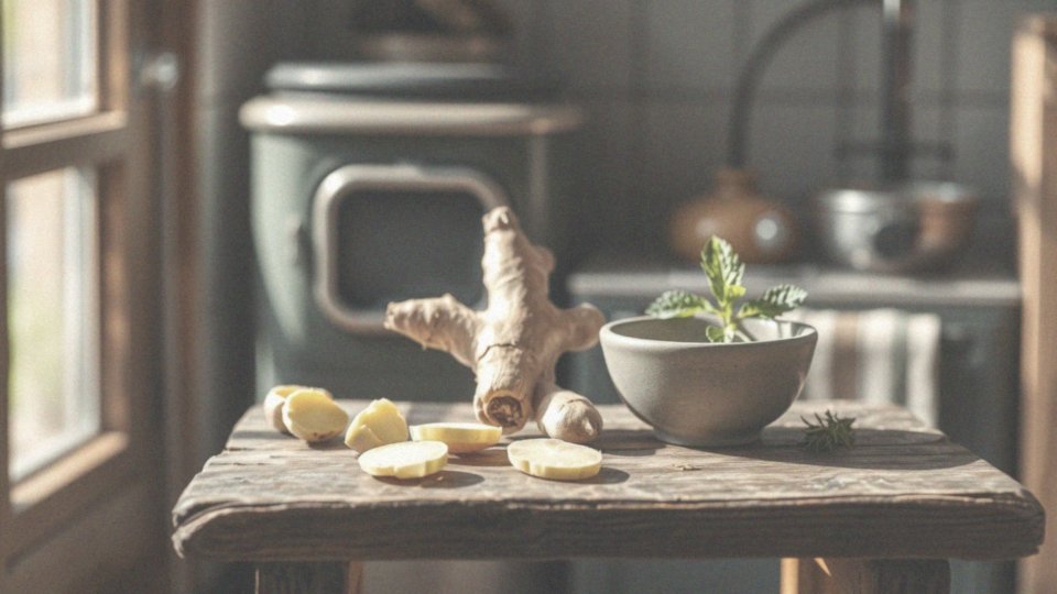 Jak imbir pomaga przy zgadze i niestrawności?