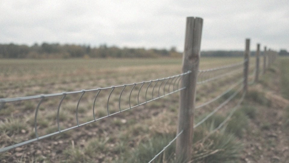 Jakie są zalety i wady ogrodzenia działki rolnej siatką ocynkowaną?