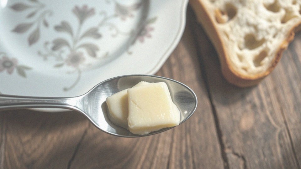 Ile kalorii zawiera 1× łyżeczka masła?